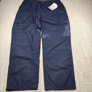 511 Tactical Pants Men 40x32 Taclite Pro Pants Poly Cotton Ripstop Dark Blue